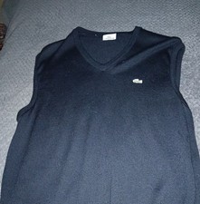 Pull Sans Manche Lacoste Noir