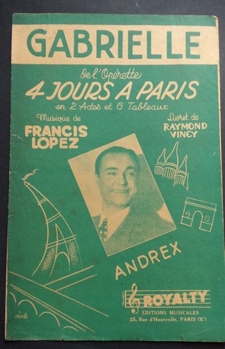 Partition ancienne - ,