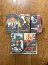 Lot 5 VHS Bruce Willis K7