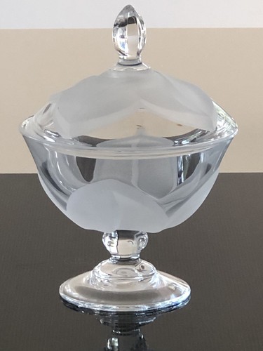 Bonbonnière cristal arques - bonbonnière, d'arques