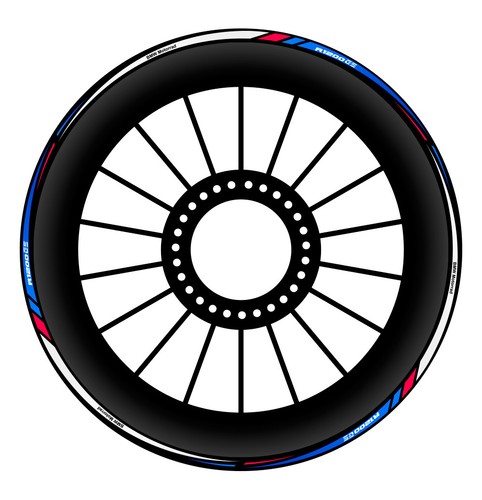 Kit autocollants jantes bmw - autocollants, r