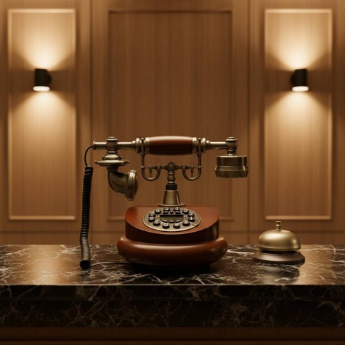 Téléphone rétro ancien - téléphone,