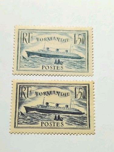 1935 1936 paquebot normandie - 1935,