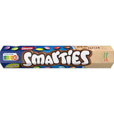 Smarties Lenticules En Chocolat Au Lait Avec Enrobage Sucré Coloré 130G