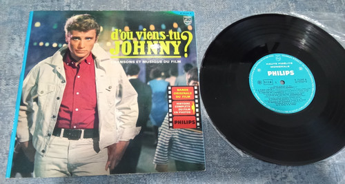 Johnny hallyday 25cm lp - hallyday,