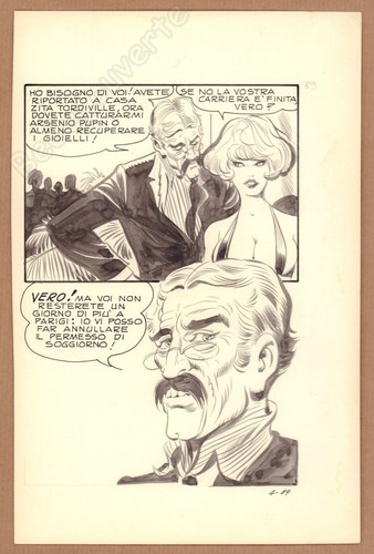 Leone frollo planche originale - planche,