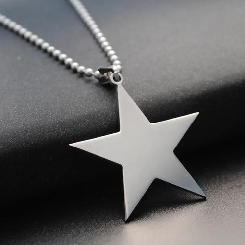 Collier étoile chaîne femme