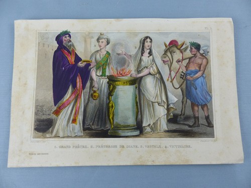 Gravure ancienne vers - vers, 1850