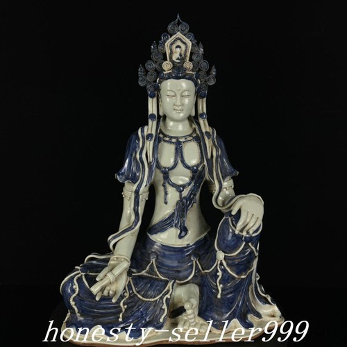 Old blue white - 17'', porcelain