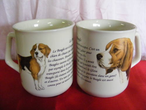 Tasse mug motif chien - /,