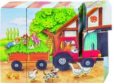 Puzzle de cubes - " 4 saisons