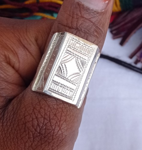 Chevalière argent massif - argent,