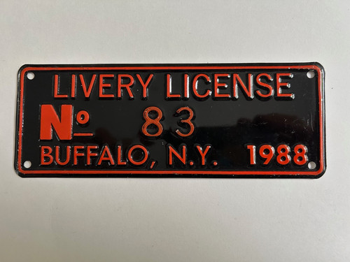 1988 buffalo new york livery - york,