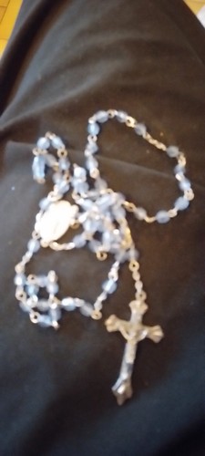 Chapelet lourdes avec croix - de,