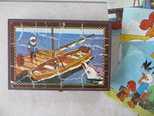 Jeu vintage 24 cubes Oum le