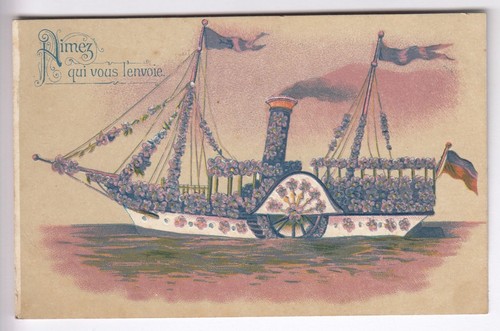 Cpa fantaisie transport - cpa,