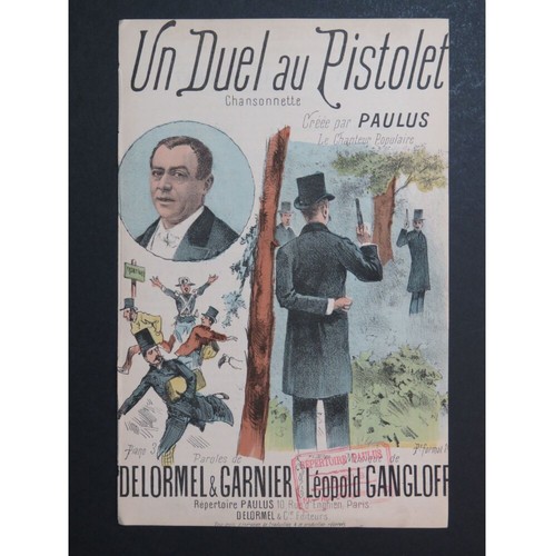 Duel pistolet léopold - pistolet,