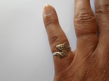 Bague argent massif - en,
