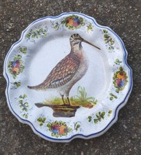 Assiette oiseau italy mélaminé 