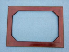 cadre art déco bois laiton