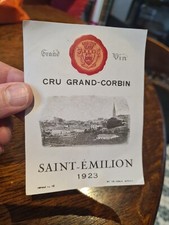 Ancienne Etiquette De Vin de