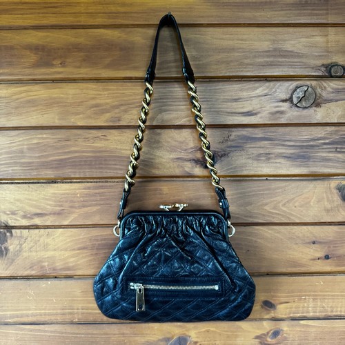 Marc jacobs black quilted gold - jacobs,