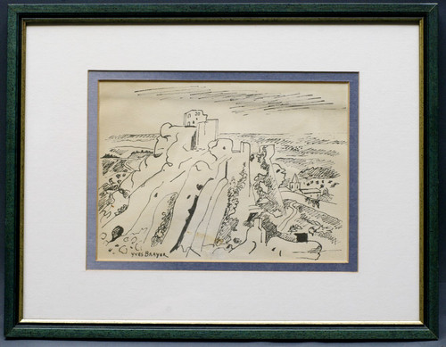 Lithographie yves brayer - lithographie,