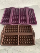 Tupperware - 3 moules à gaufres en silicone