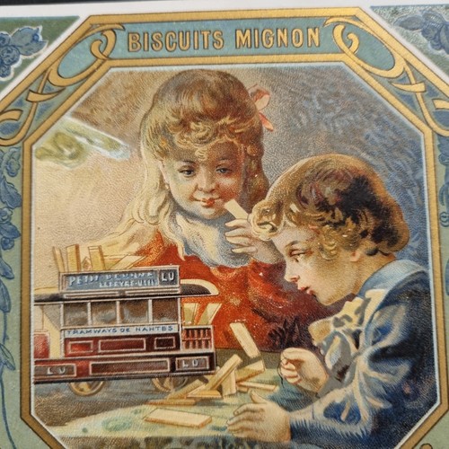 Etiquette biscuits mignon - etiquette,