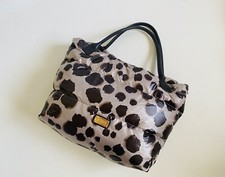 Sac en duvet imprimé léopard MOSCHINO 