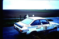 Diapo RALLYE de PICARDIE 1983 - FORD ESCORT RS 2000 MKII - Pilote : P. BOS -