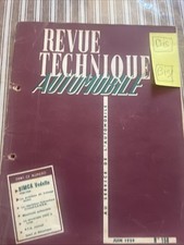 Revue technique simca vedette - technique,