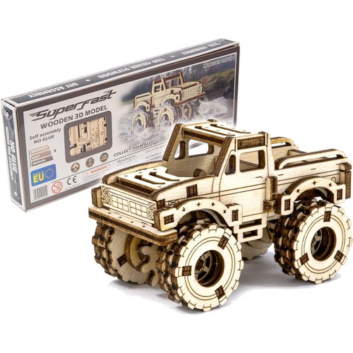 013 wooden city puzzle - puzzle, en