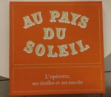 Coffret "Au pays du soleil" - 9 vinyles 33t d'opérette