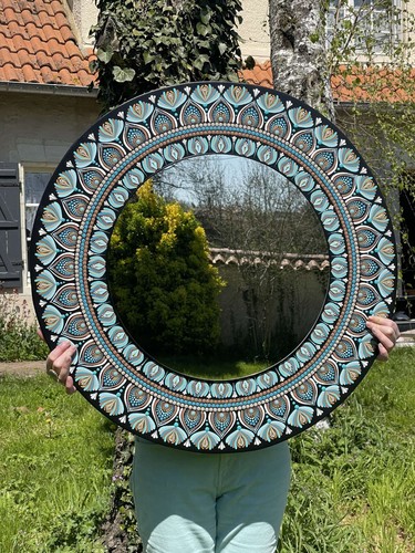Grand miroir mural - miroir, 50