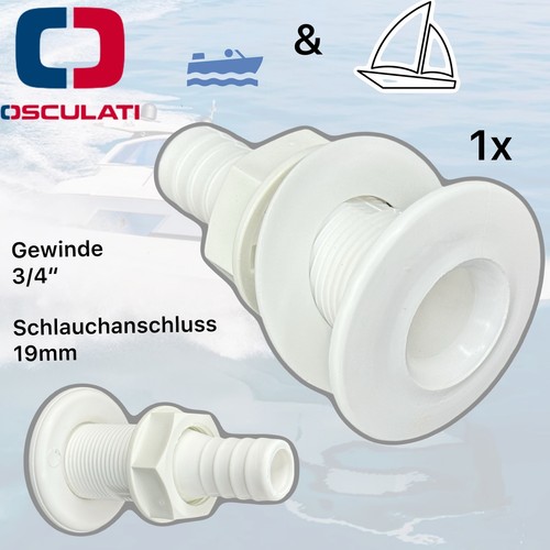 Osculati passe coque - bateau, en