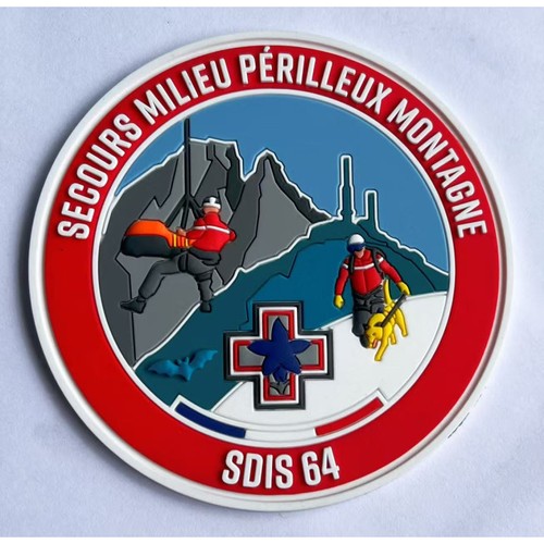 Ecussons pompiers smpm sdis - sdis, 64