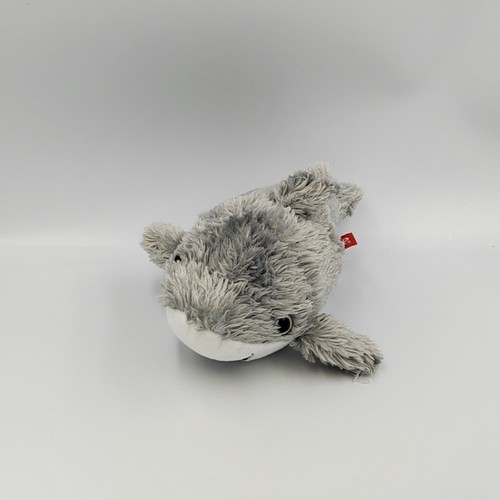 Peluche requin gris - blanc, wild