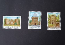 Timbres du Luxembourg N° 1103 à 1105 Neuf Luxe
