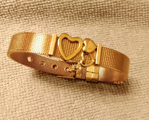 Bracelet fantaisie doré