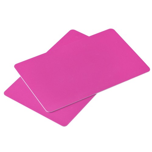 Pvc cartes rose carte 28mil - rose,