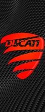 Tapis Moto DUCATI décoration intérieure garage atelier 80X200cm