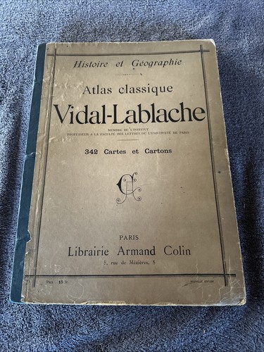 Atlas classique vidal lablache - atlas,