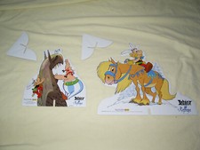 " 2 PLV PUBLICITE ASTERIX ET LE GRIFFON ETAT NEUF