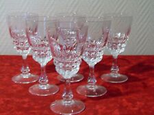6 verres à liqueur en cristal
