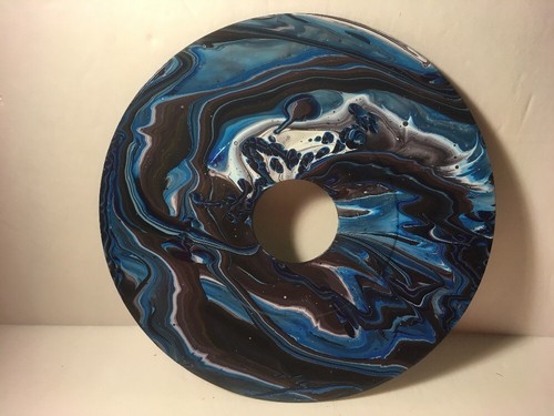 Vinyl music record wall - 7”,