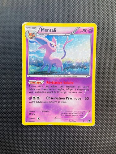 Carte pokémon mentali 12 - mentali, 7/12