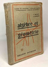 Algèbre et géométrie - classes de 3e A et B 3e année des E.P.S. --- 1280