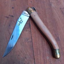 Joli Couteau FORGE DE LAGUIOLE Manche en Bois 