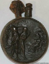 D5398 Rare Briquet WWI Napoléon Bonaparte Soldat à table 1815 1915